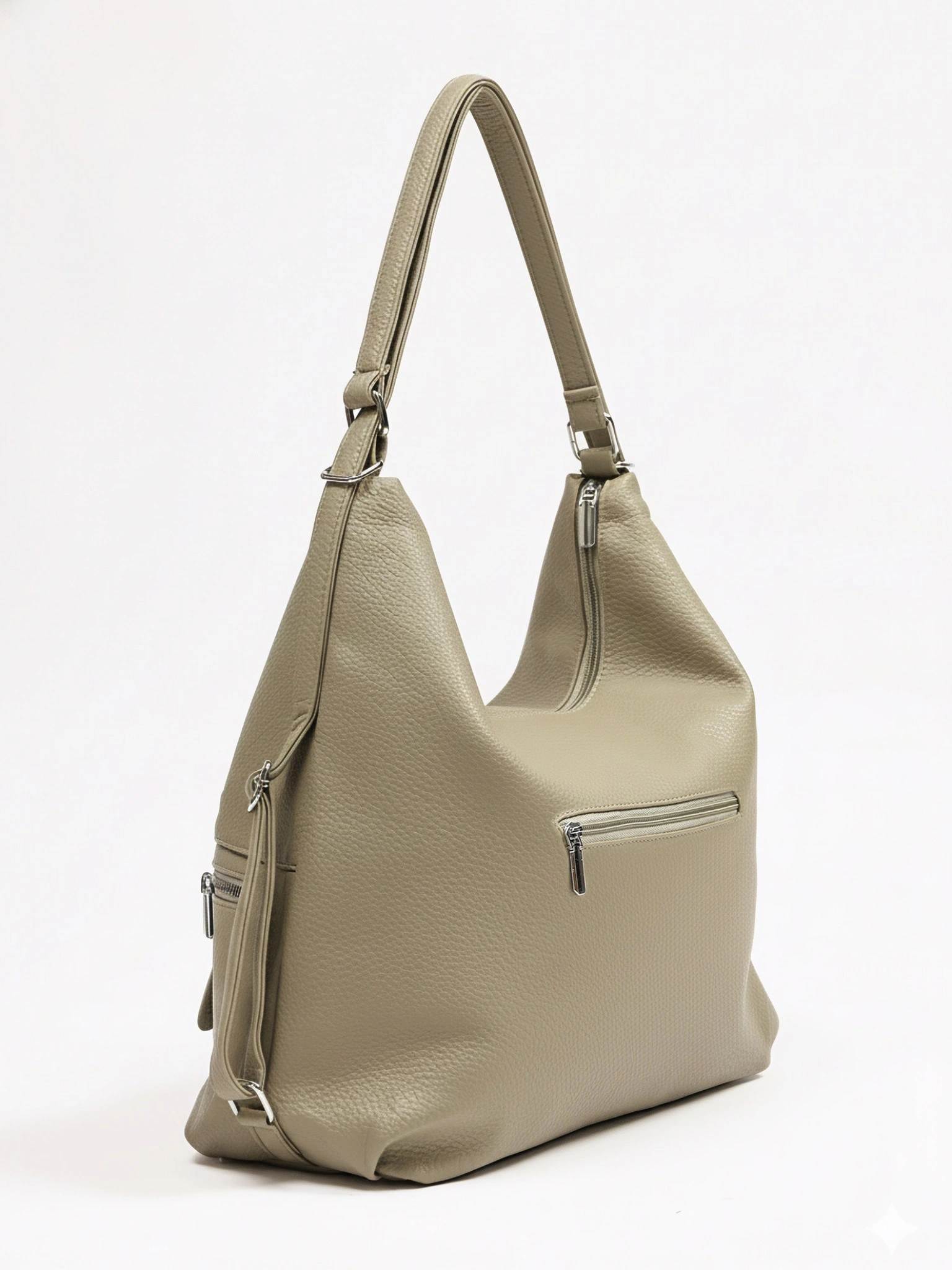 Сумка-шоппер с декоративными пуллерами в ассортименте